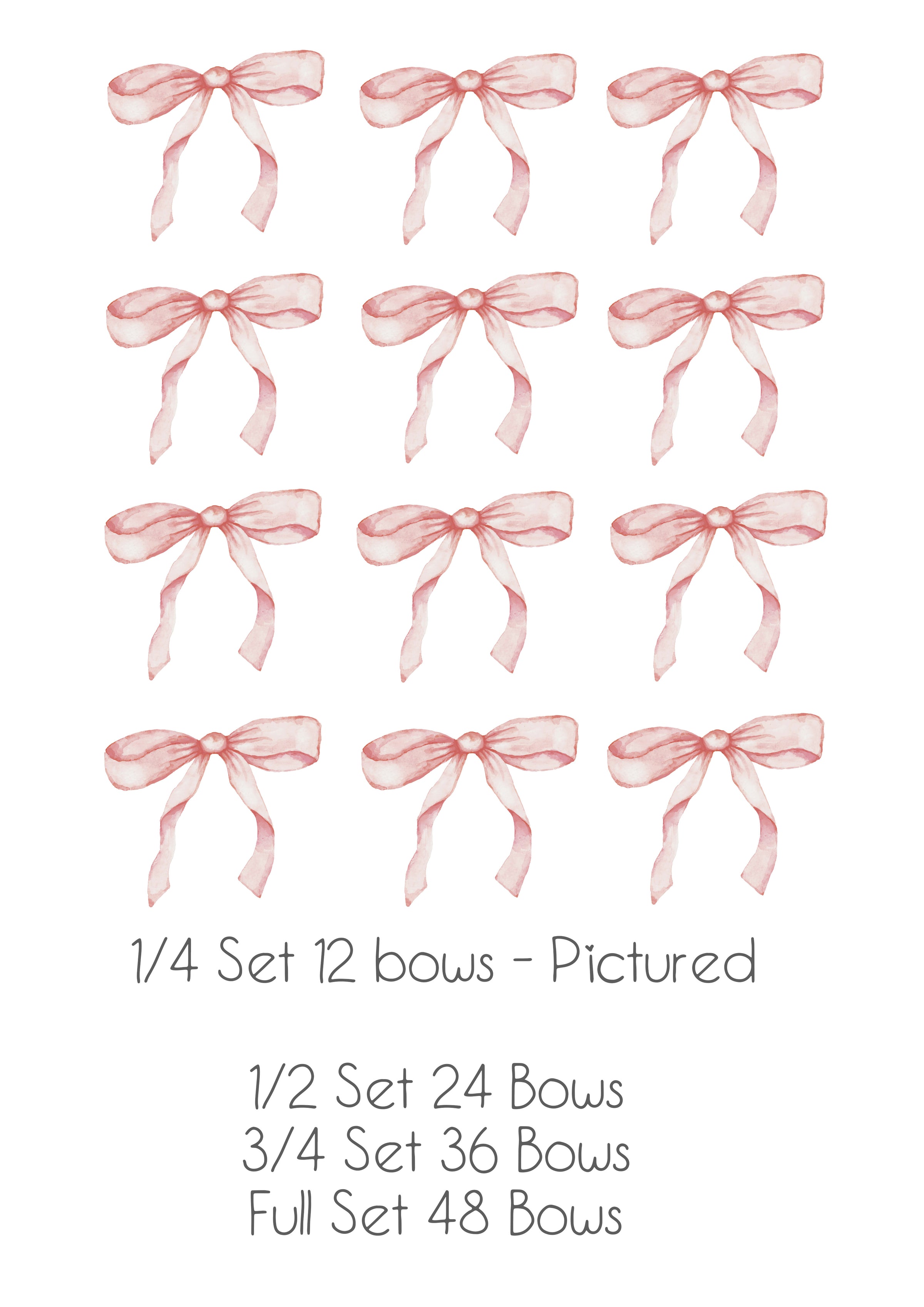 Bow wall Stickers