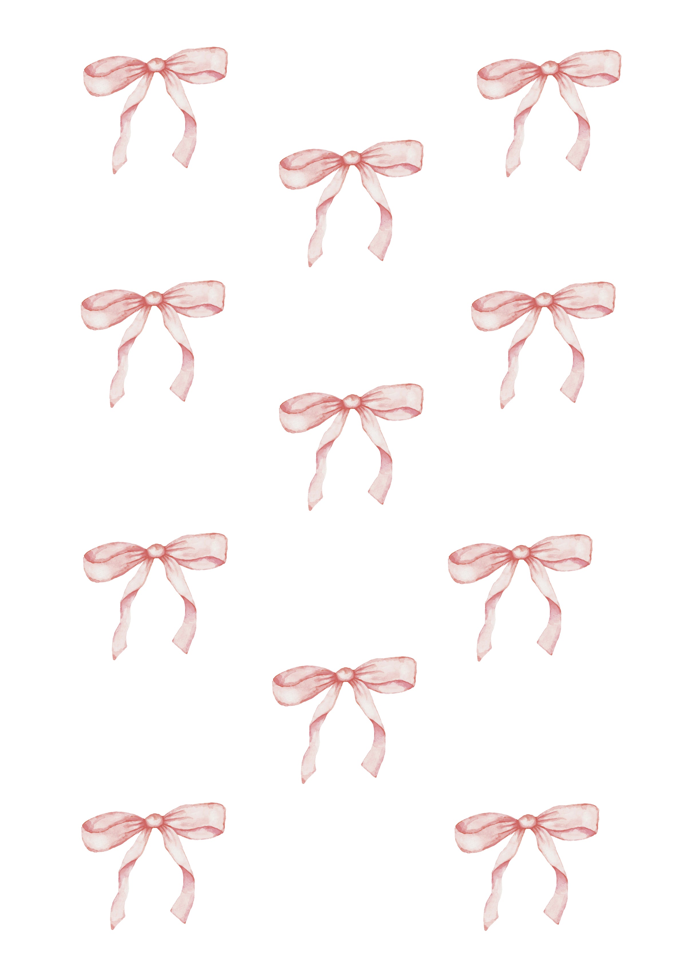 Mini Bow wall Stickers