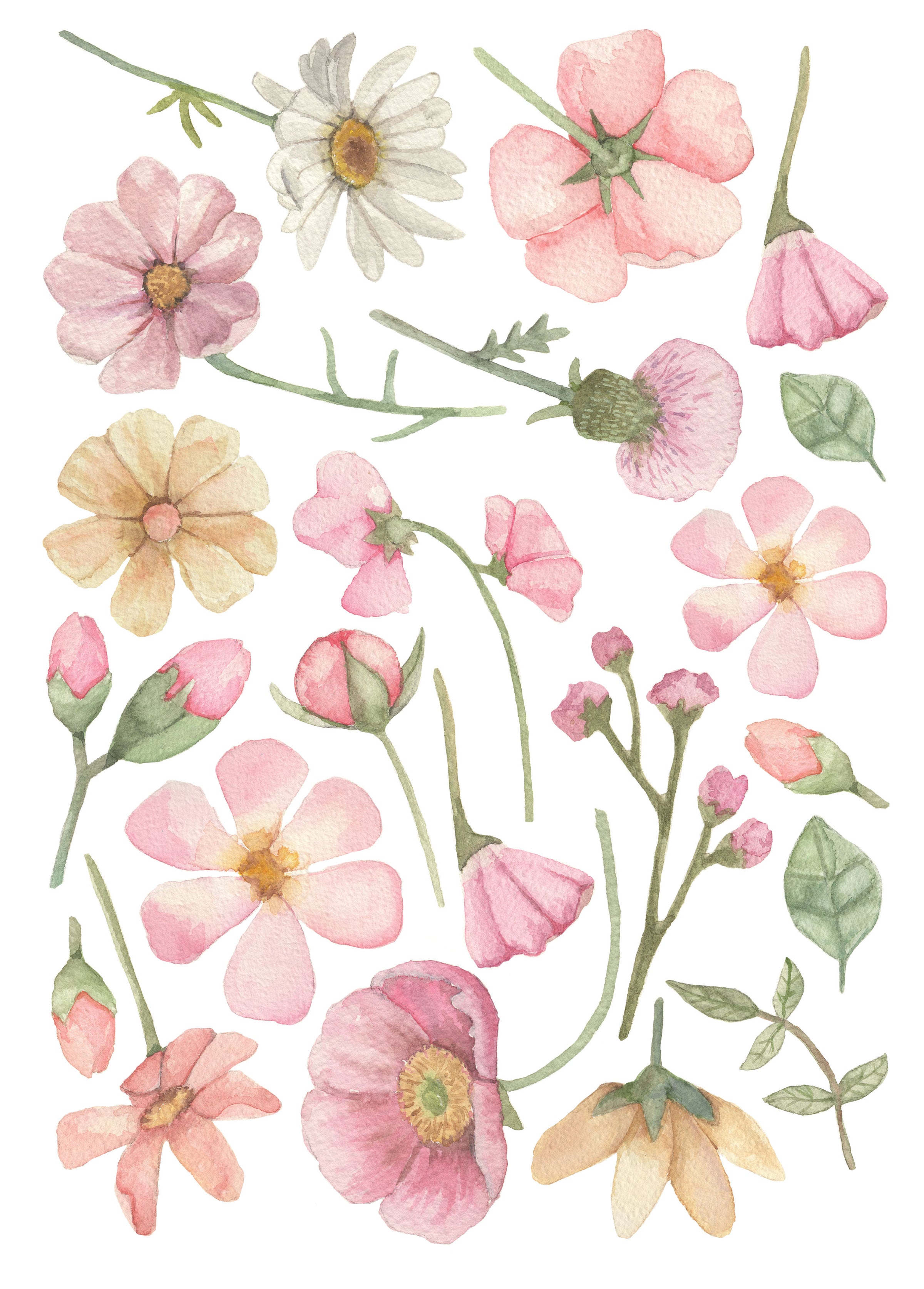 Mini Falling Flowers