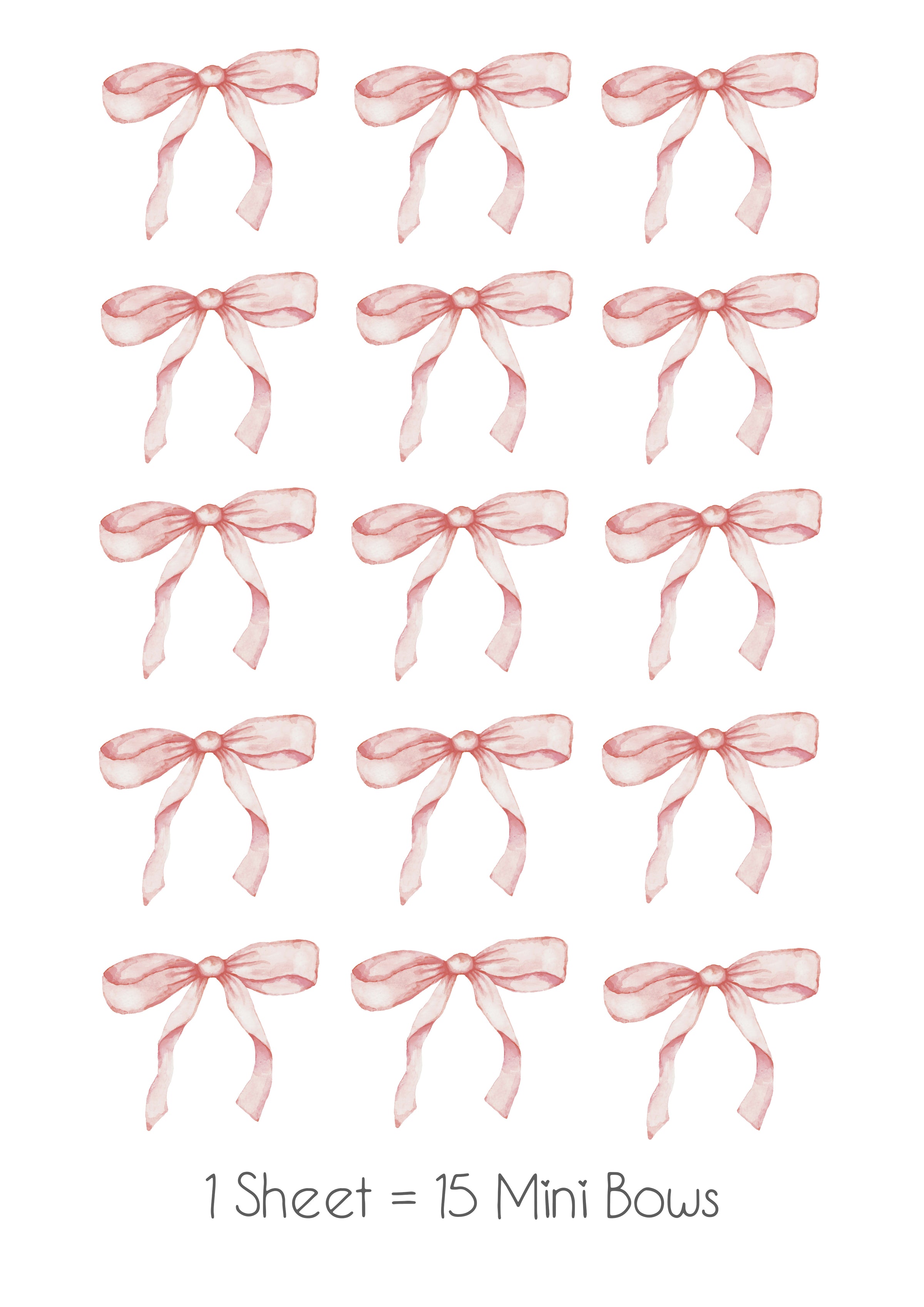 Mini Bow wall Stickers