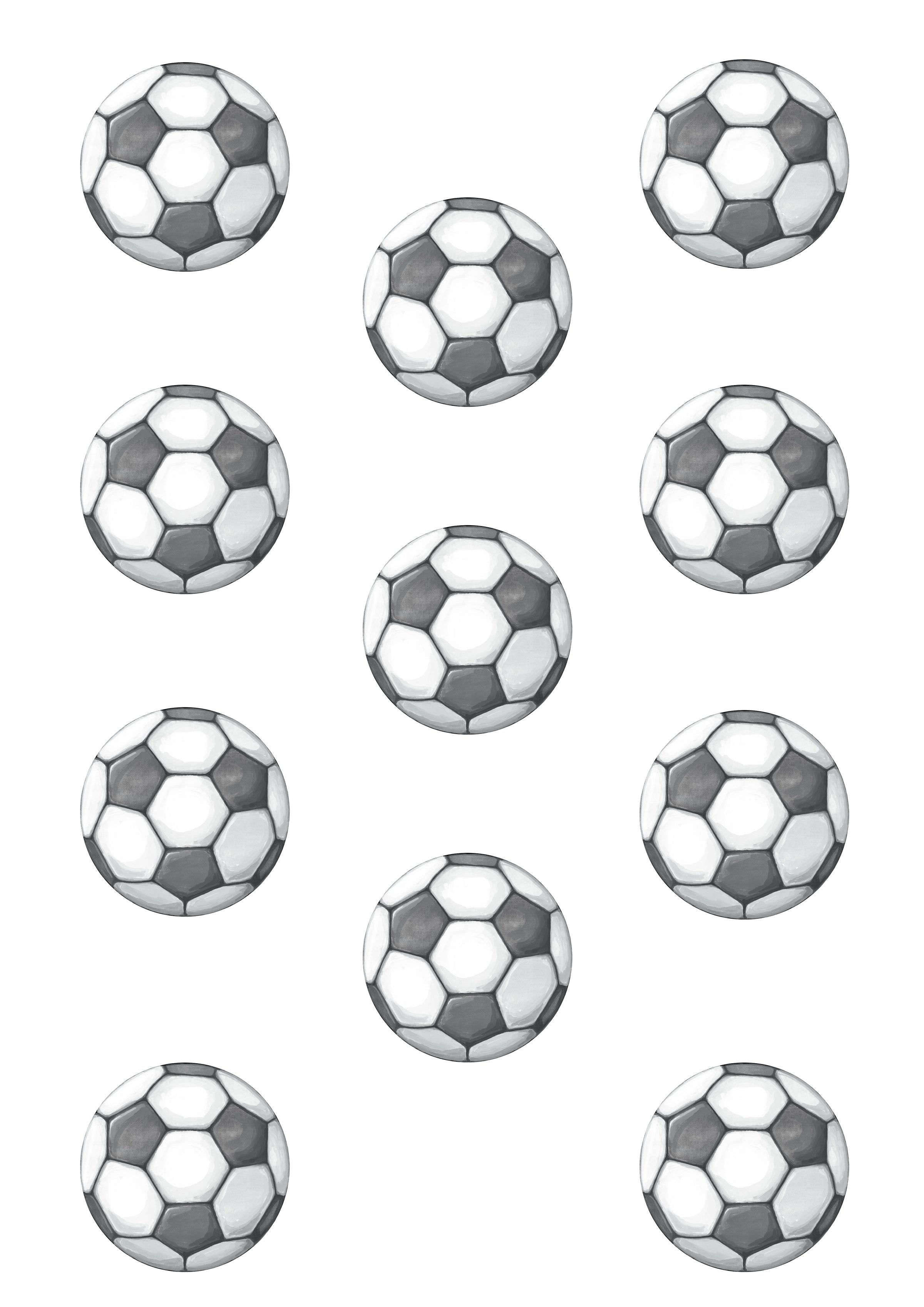 Soccer Ball Wall Stickers