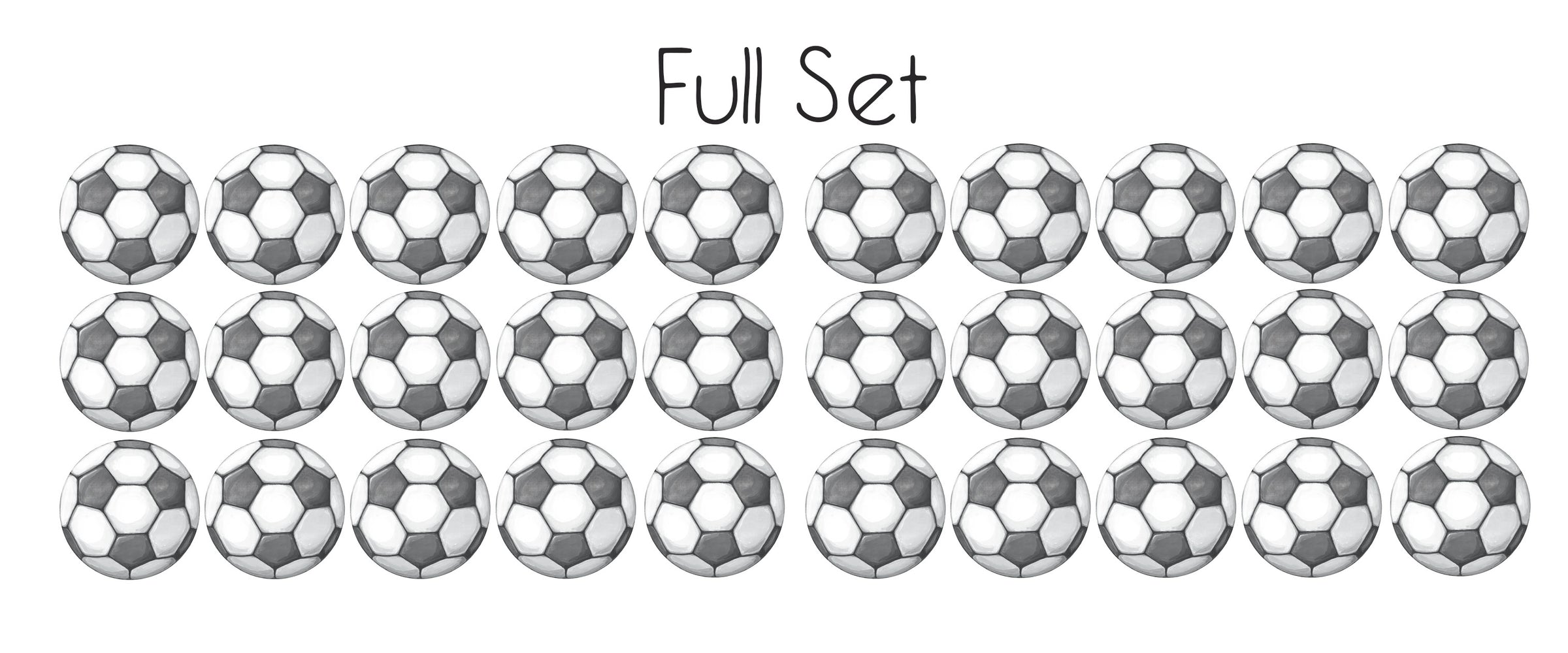 Soccer Ball Wall Stickers