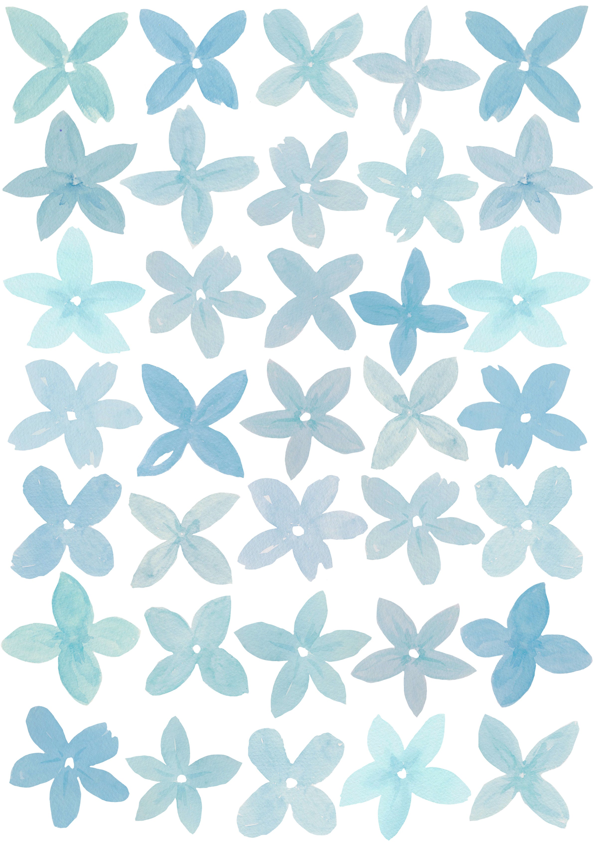 Happy Flowers - Wall Stickers