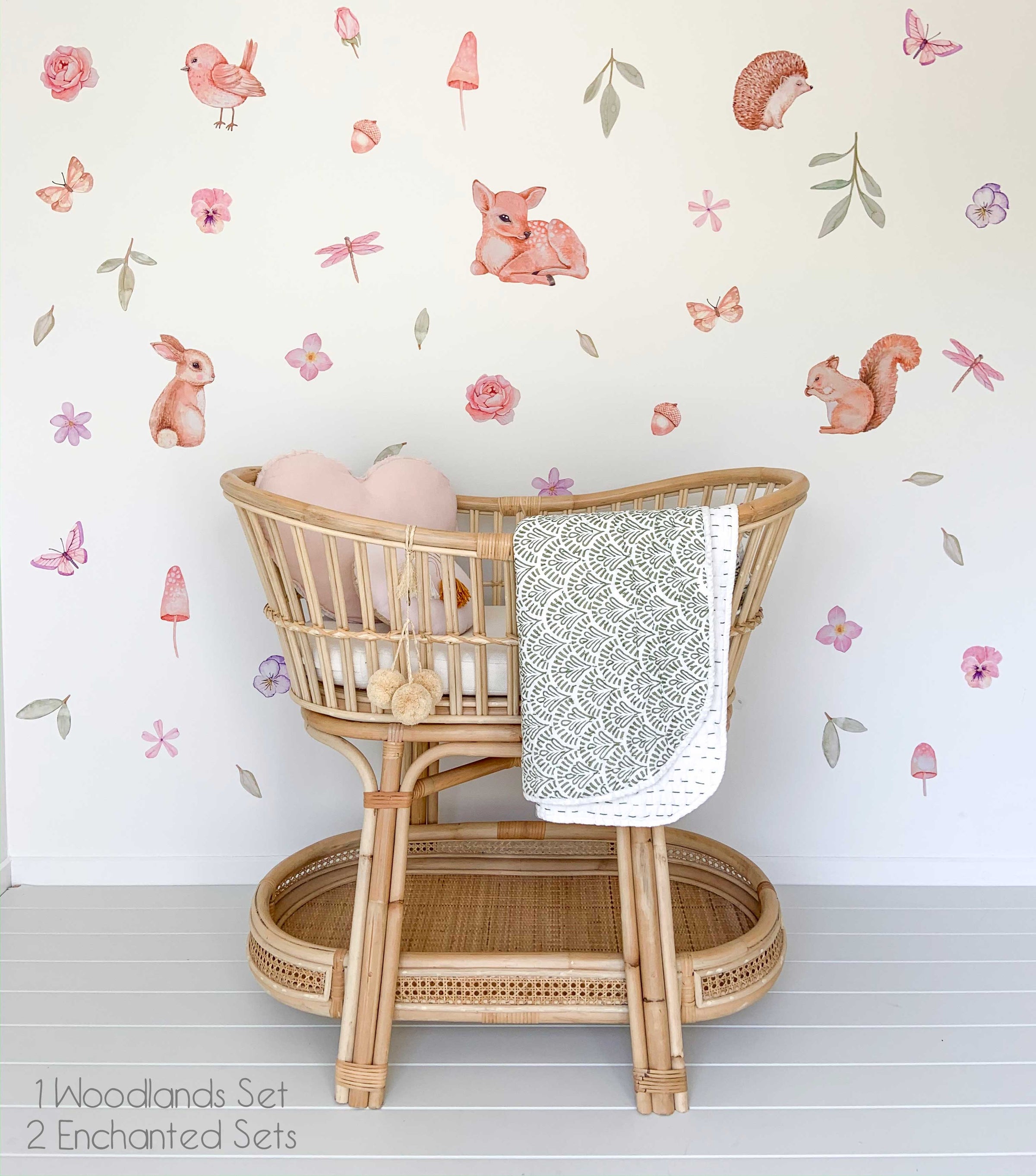woodlands wall stickers for nursery