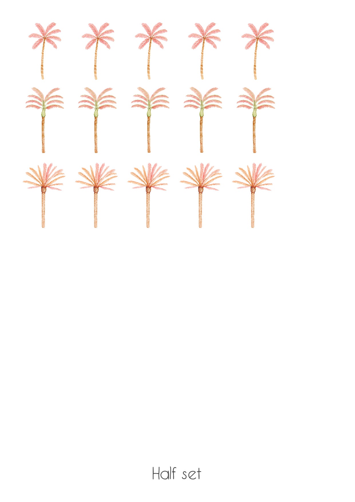 Happy Palms - Pink Mixed