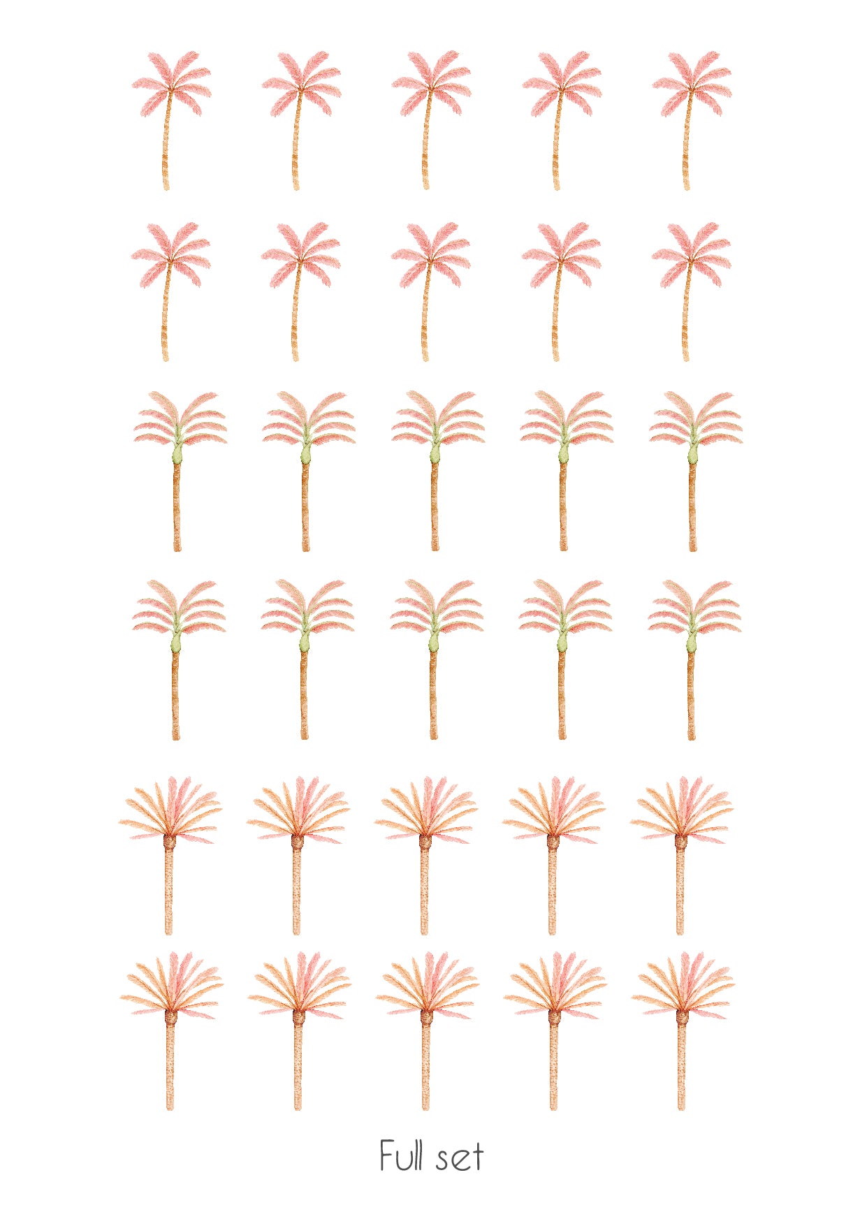 Happy Palms - Pink Mixed