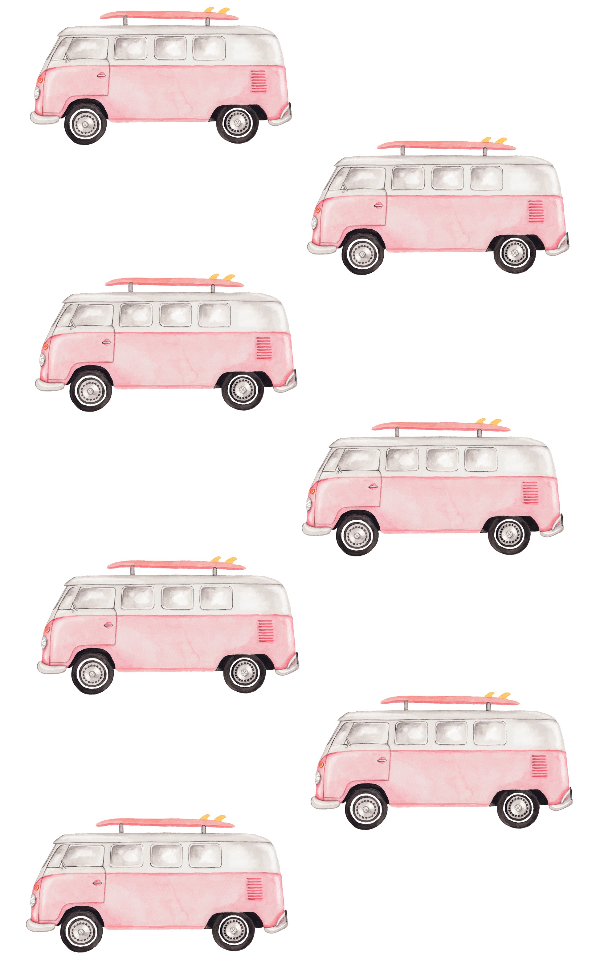 Combi Wall Stickers - Pink