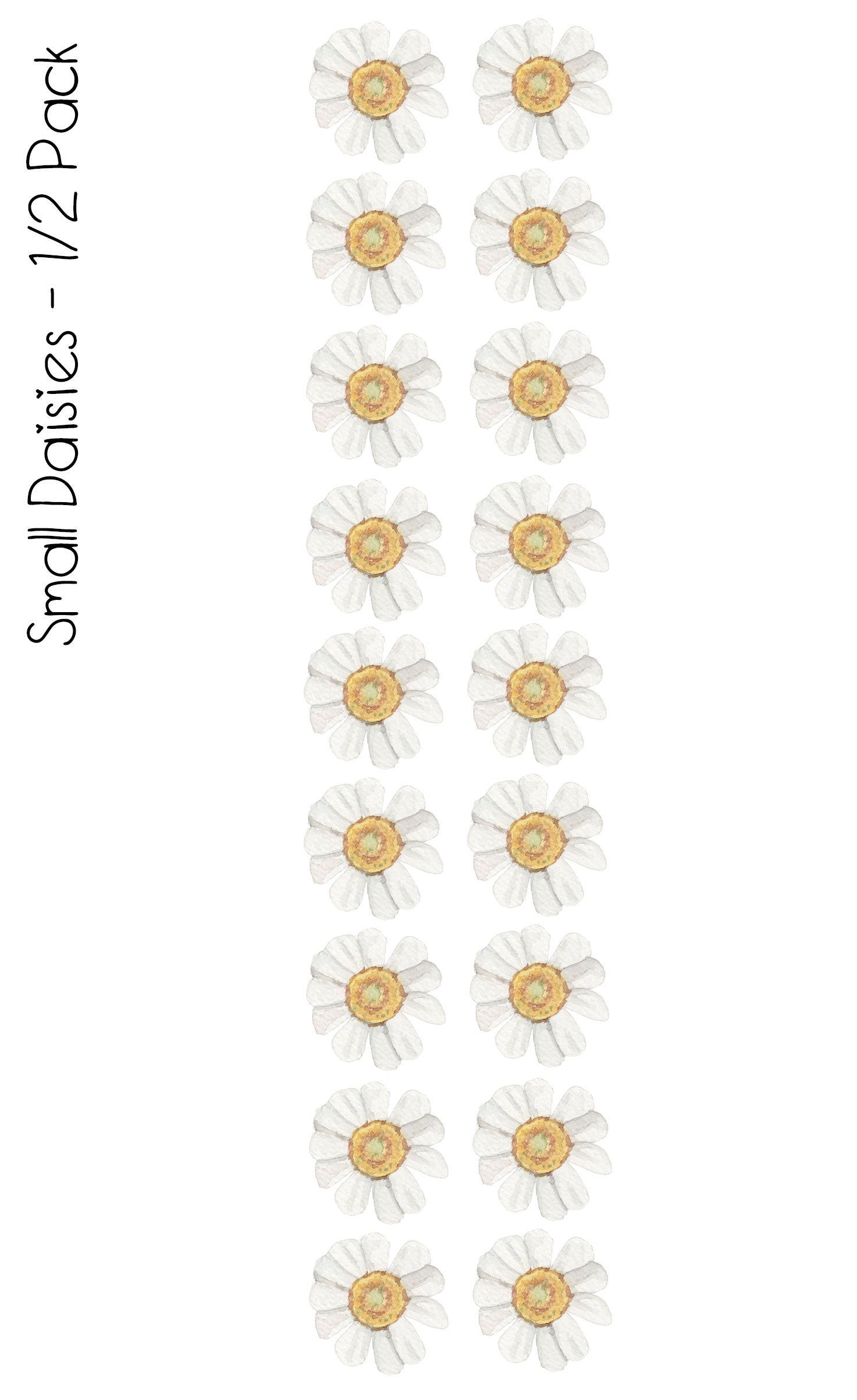 Daisy Wall Stickers