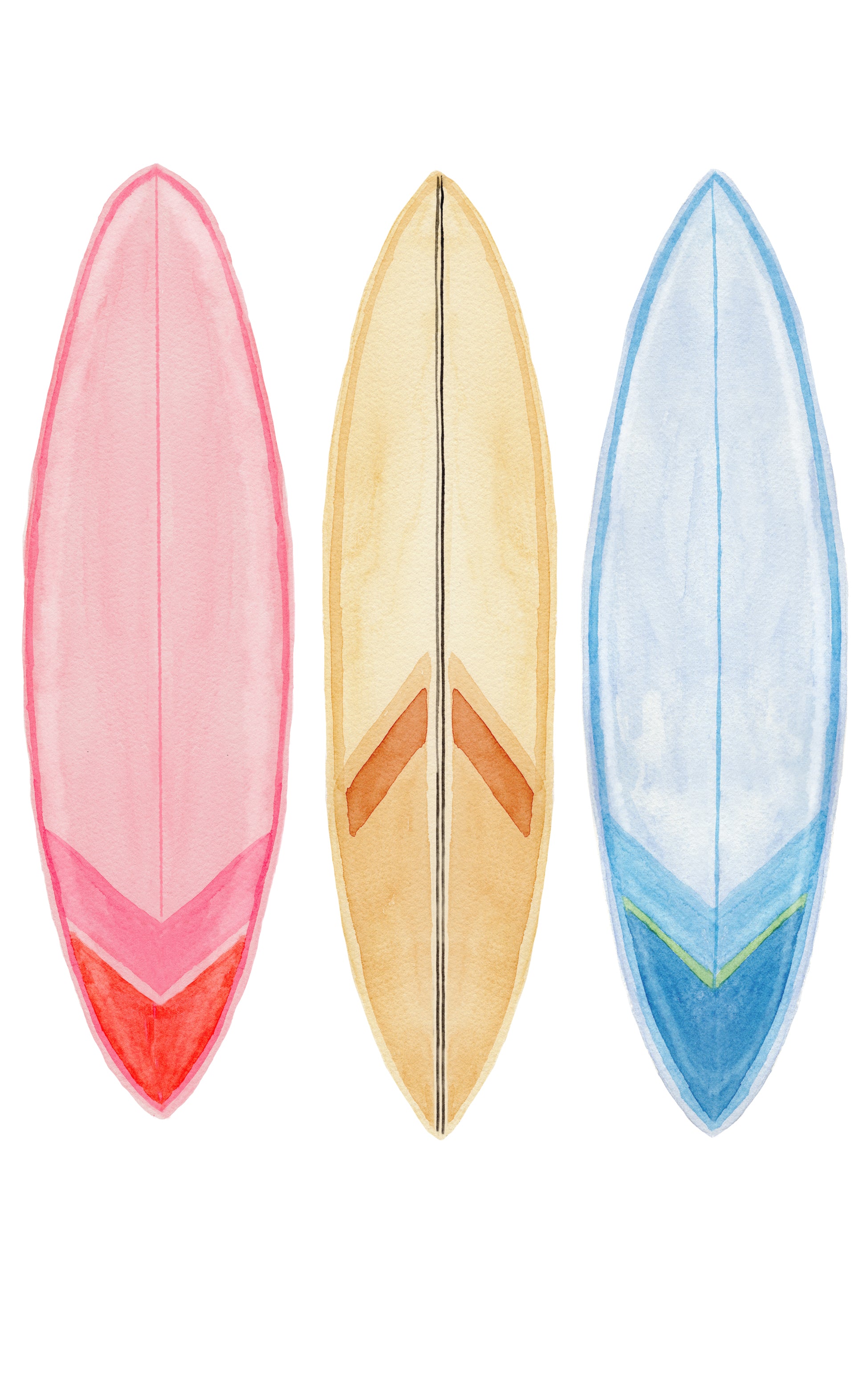 Surfboard Wall Stickers
