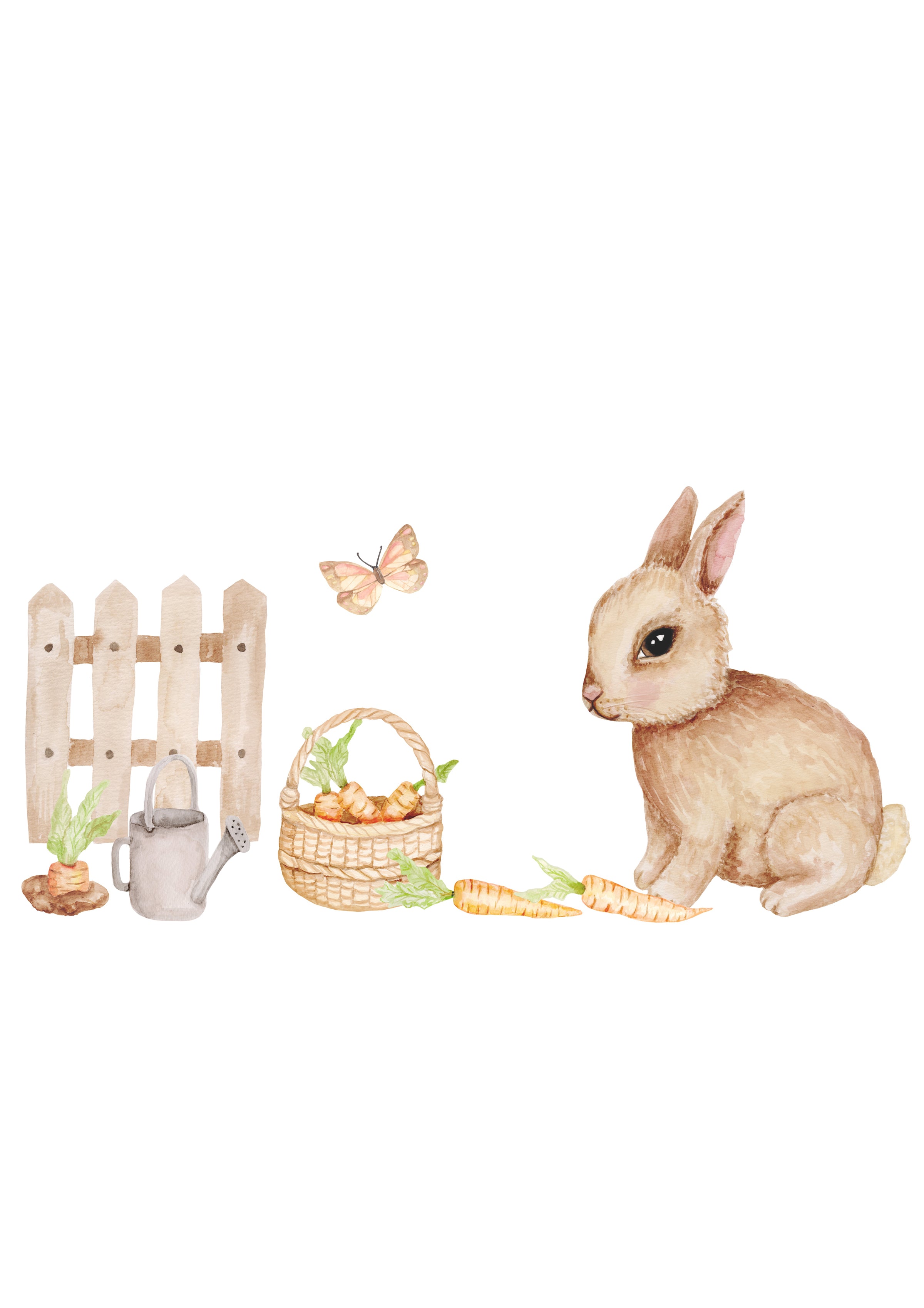 Toby's Carrot Patch - Wall Stickers