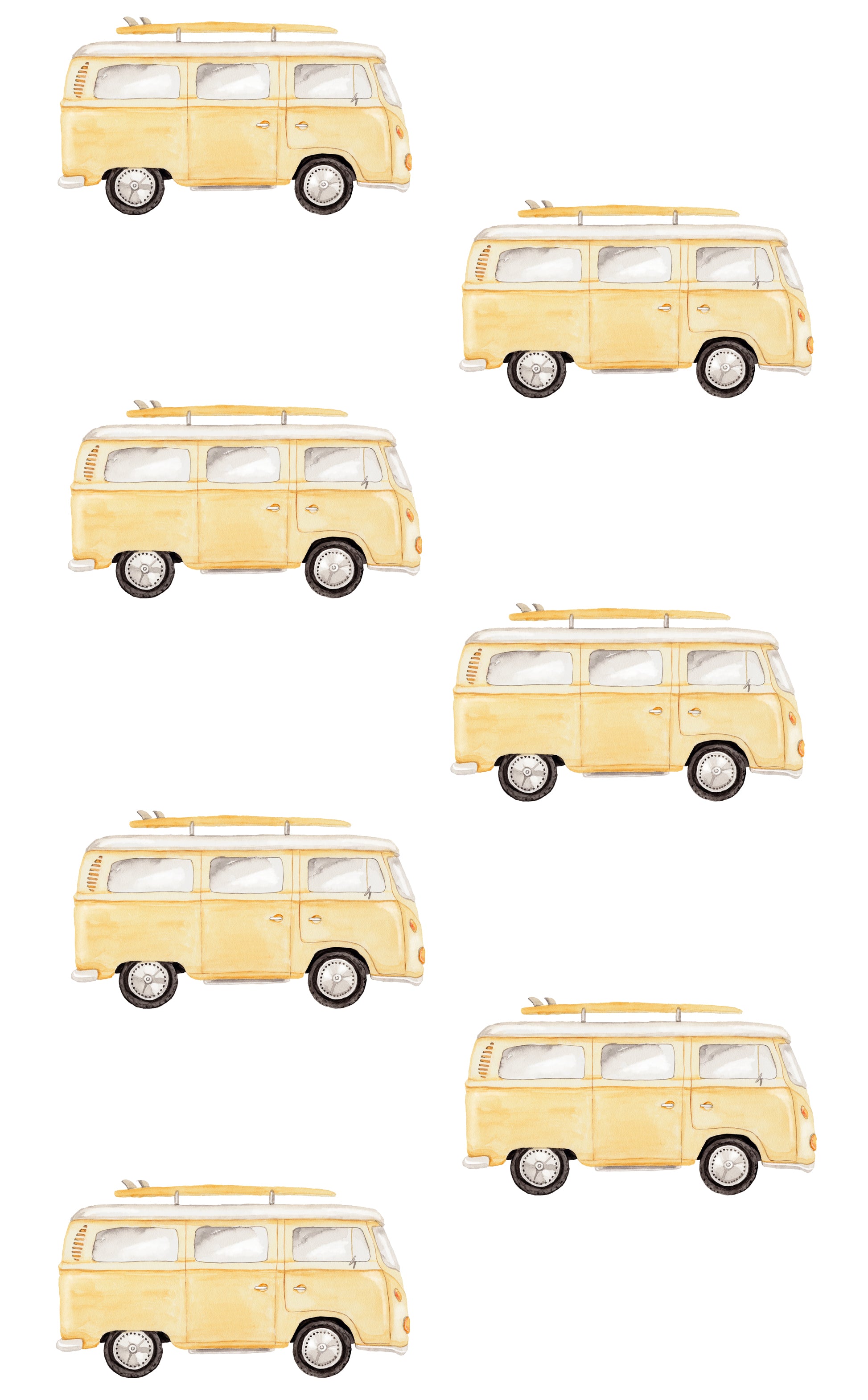 Combi Wall Stickers - Mustard