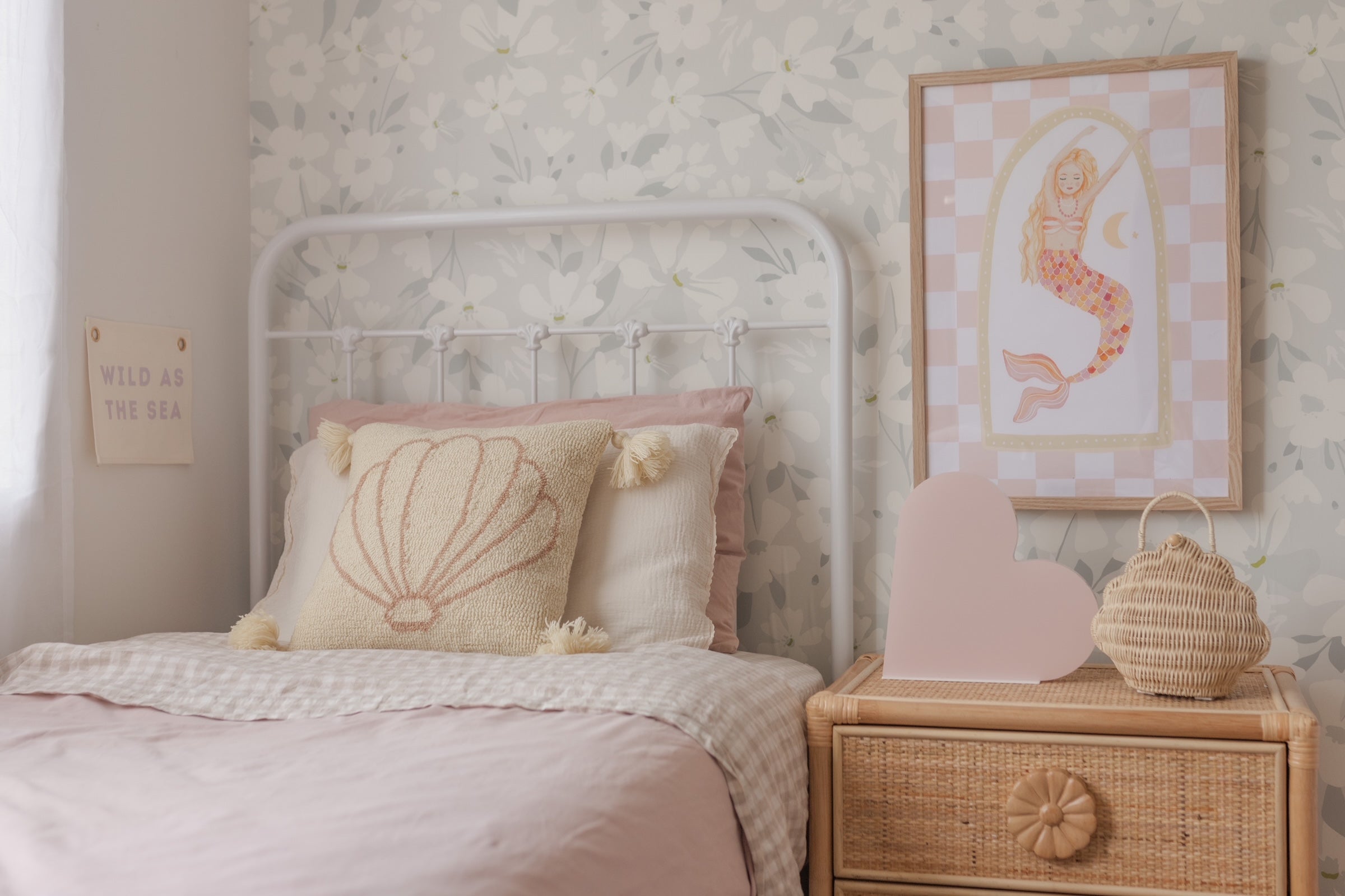 Mermaid Lacey Art Print