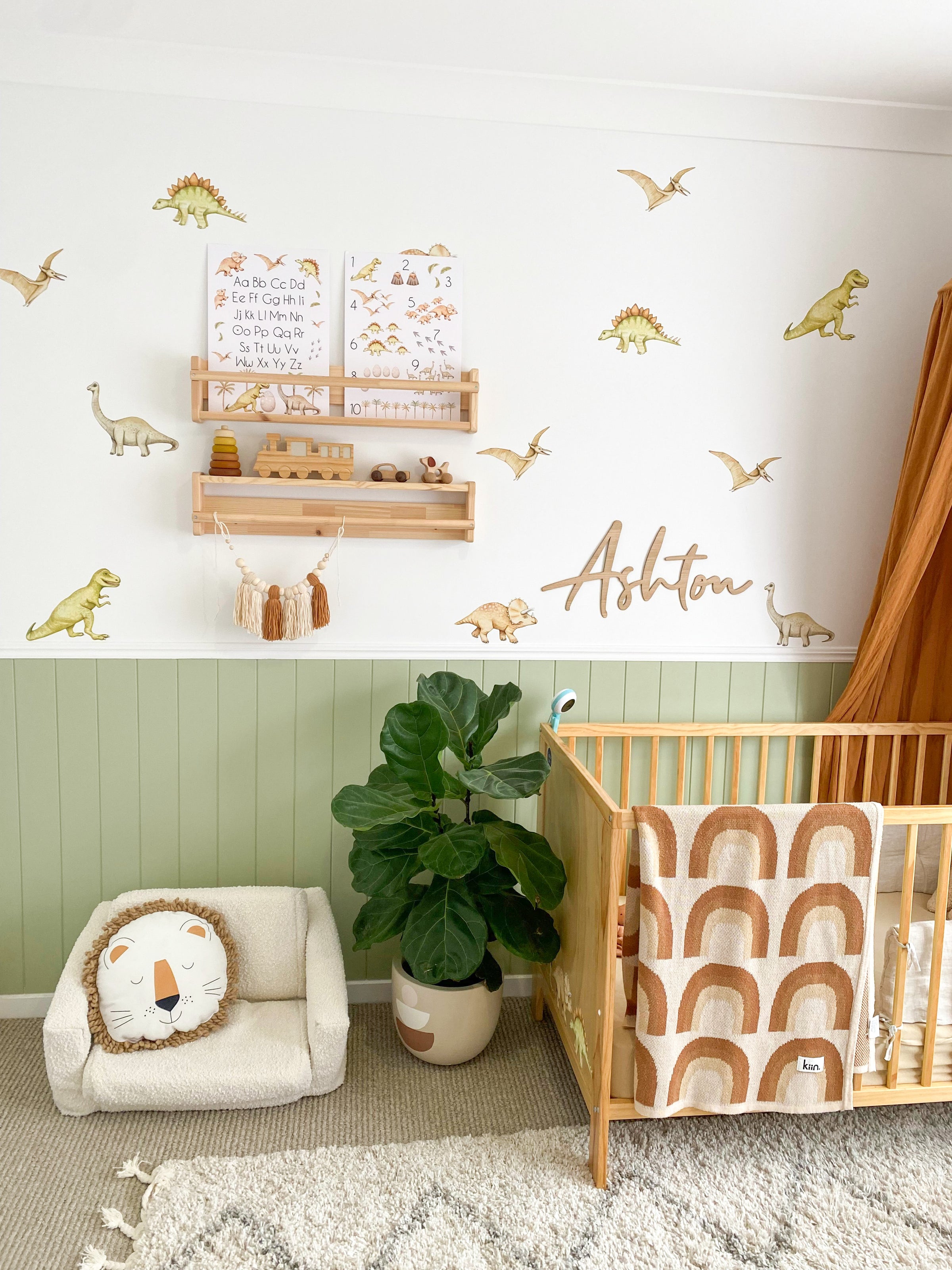 123 Print - Dinosaur Land