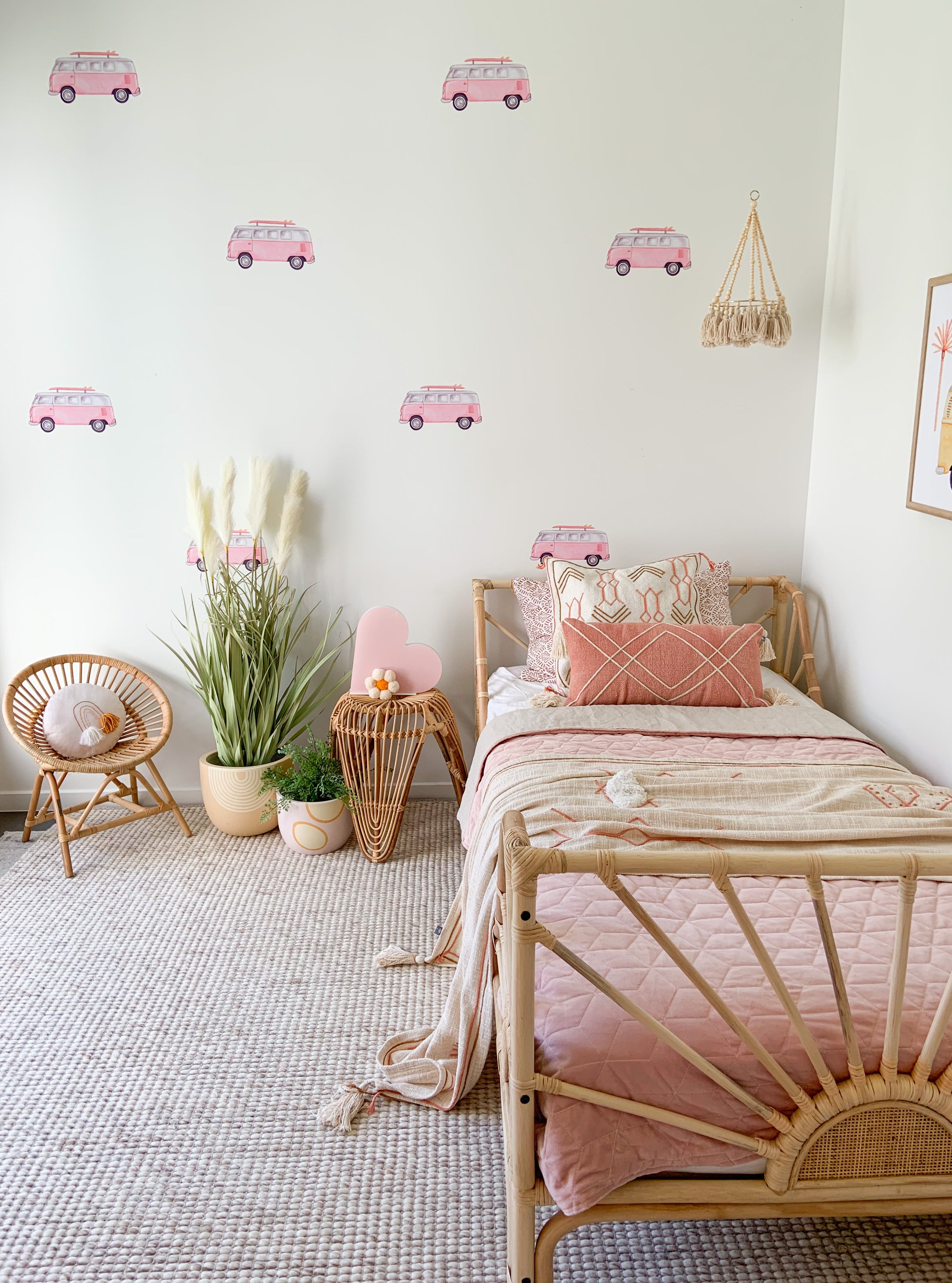 Combi Wall Stickers - Pink