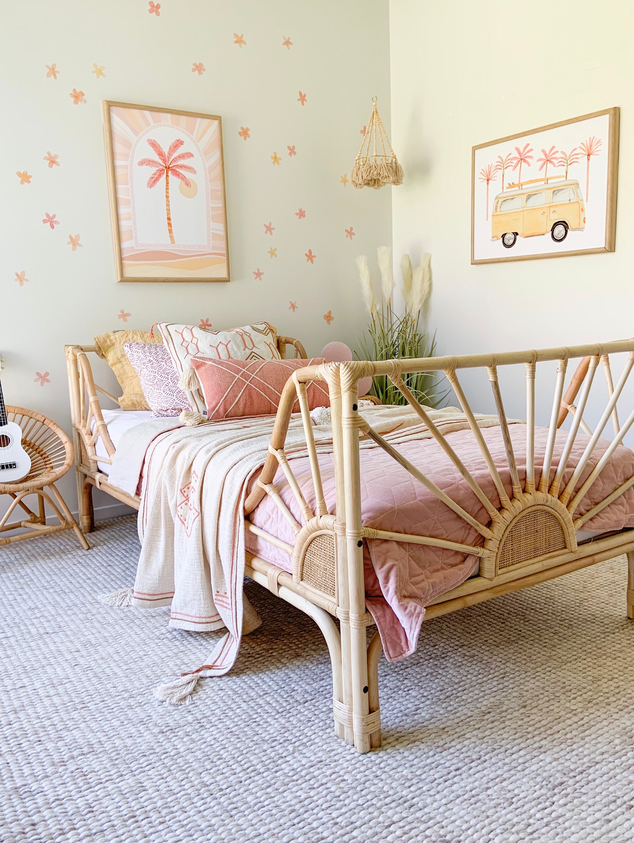 Happy Flowers - Wall Stickers