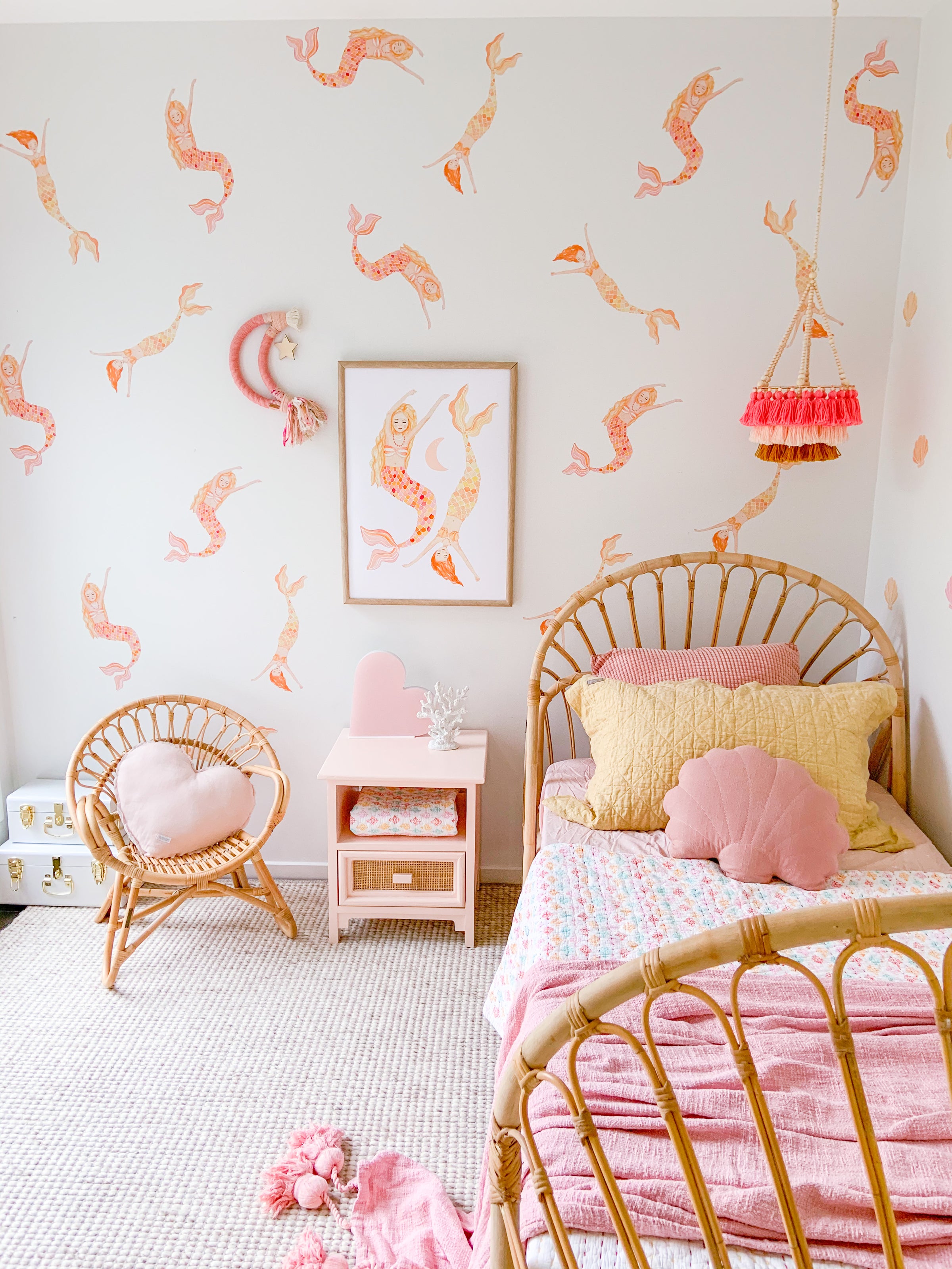 Mermaid Wall Stickers