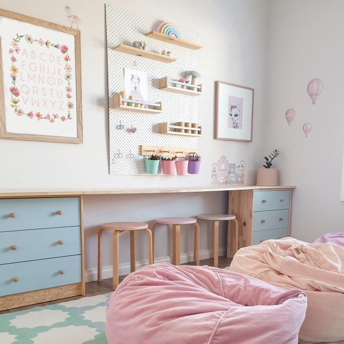 ABC Print - Falling Flowers