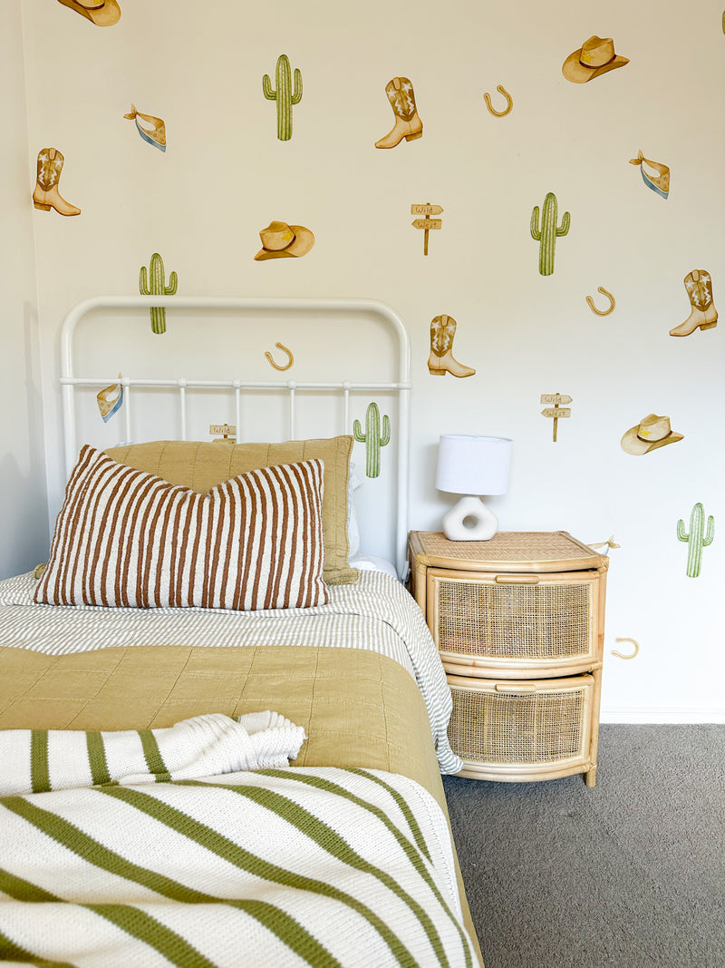 Cowboy wall stickers