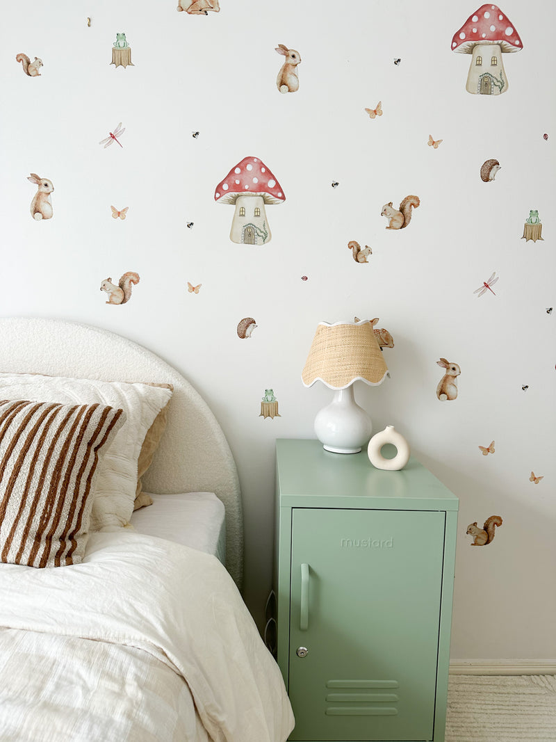 Toadstool House - Wall Stickers