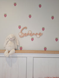 Mini Strawberry Wall Stickers