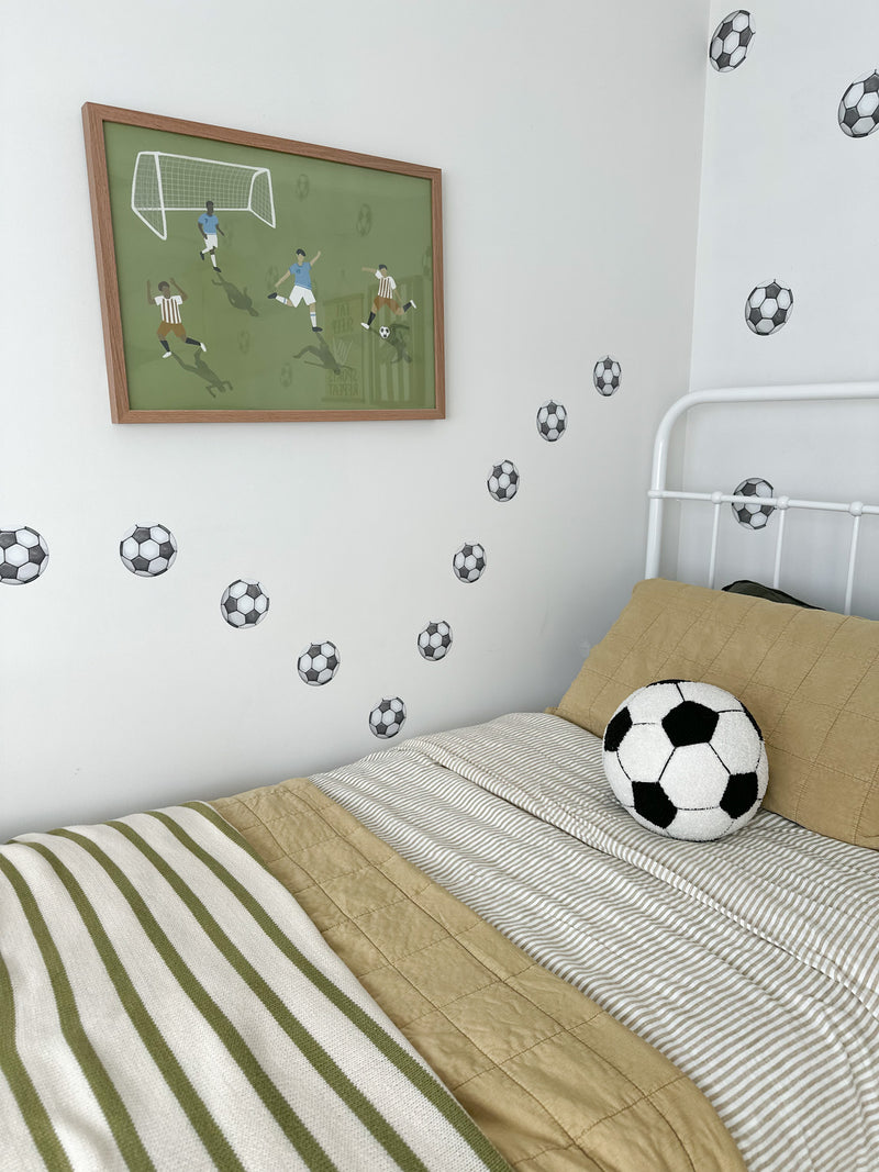 Mini Soccer Ball Wall Stickers