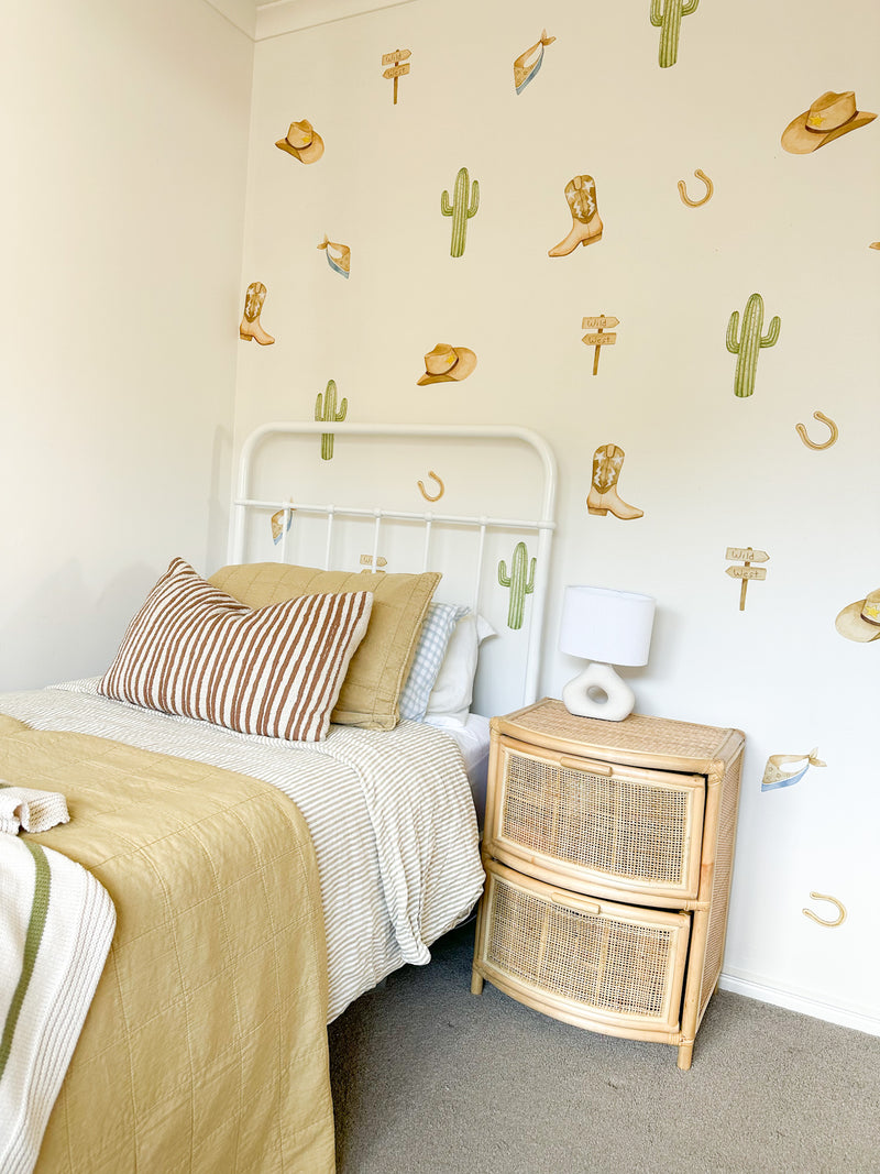 Cowboy wall stickers