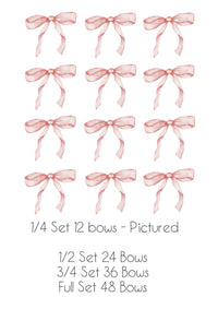 Bow wall Stickers
