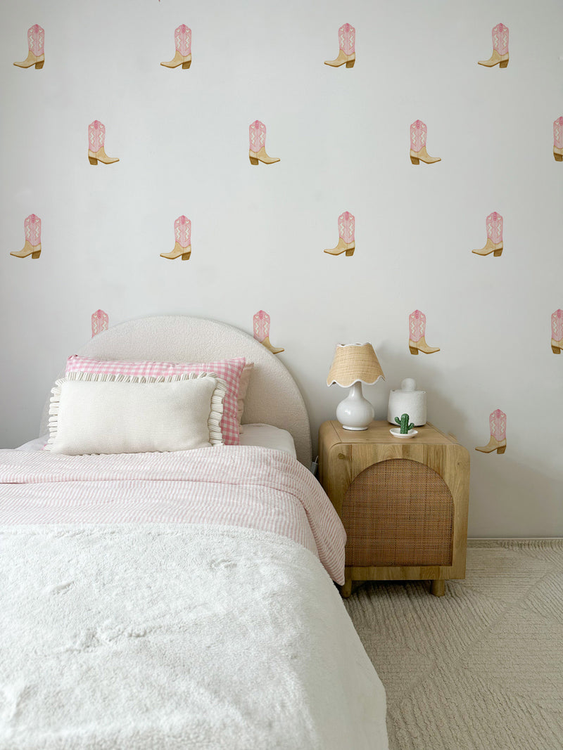 Cowgirl Boots - Wall Stickers