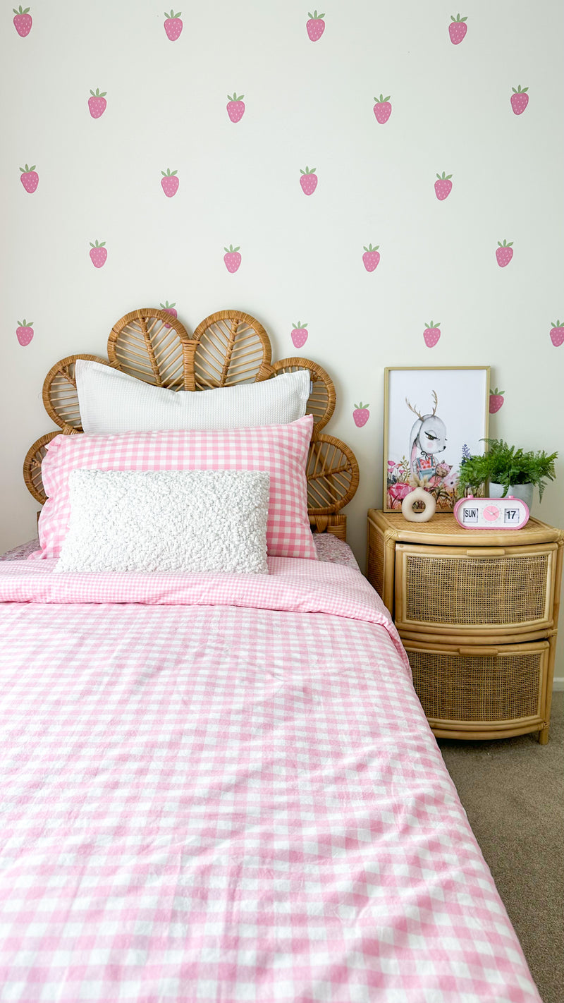 Mini Strawberry Wall Stickers