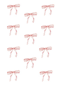 Mini Bow wall Stickers