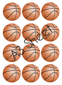 Mini Basketball Wall Stickers