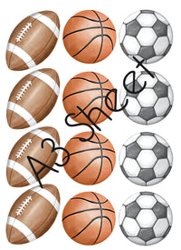 Mini Ball Wall Stickers