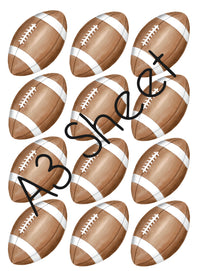 Mini Rugby Wall Stickers