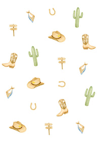Mini Cowboy Wall Stickers