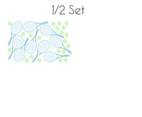 Tennis Wall Stickers - Blue