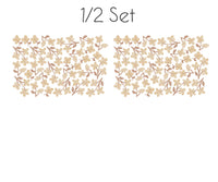 Vintage Flowers Beige - Wall Stickers