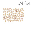 Vintage Flowers Beige - Wall Stickers