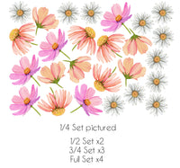 Dainty Flower Wall Stickers