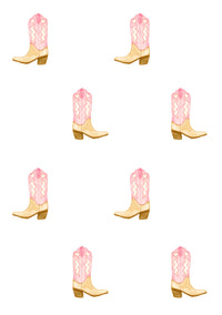 Cowgirl Boots - Wall Stickers
