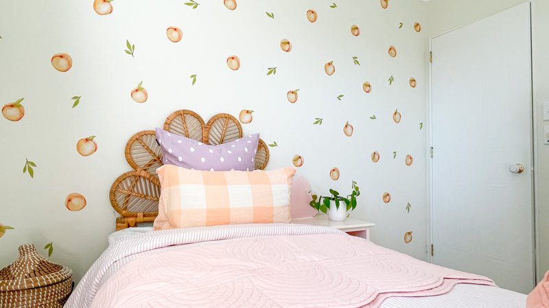 Peach Wall Stickers