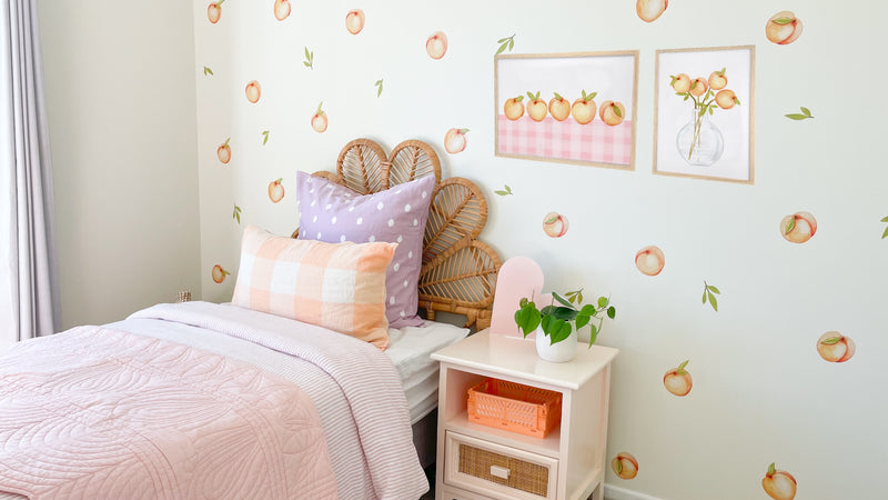 Peach Wall Stickers