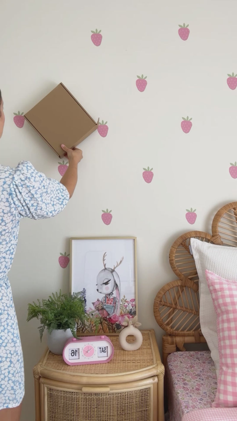 Mini Strawberry Wall Stickers