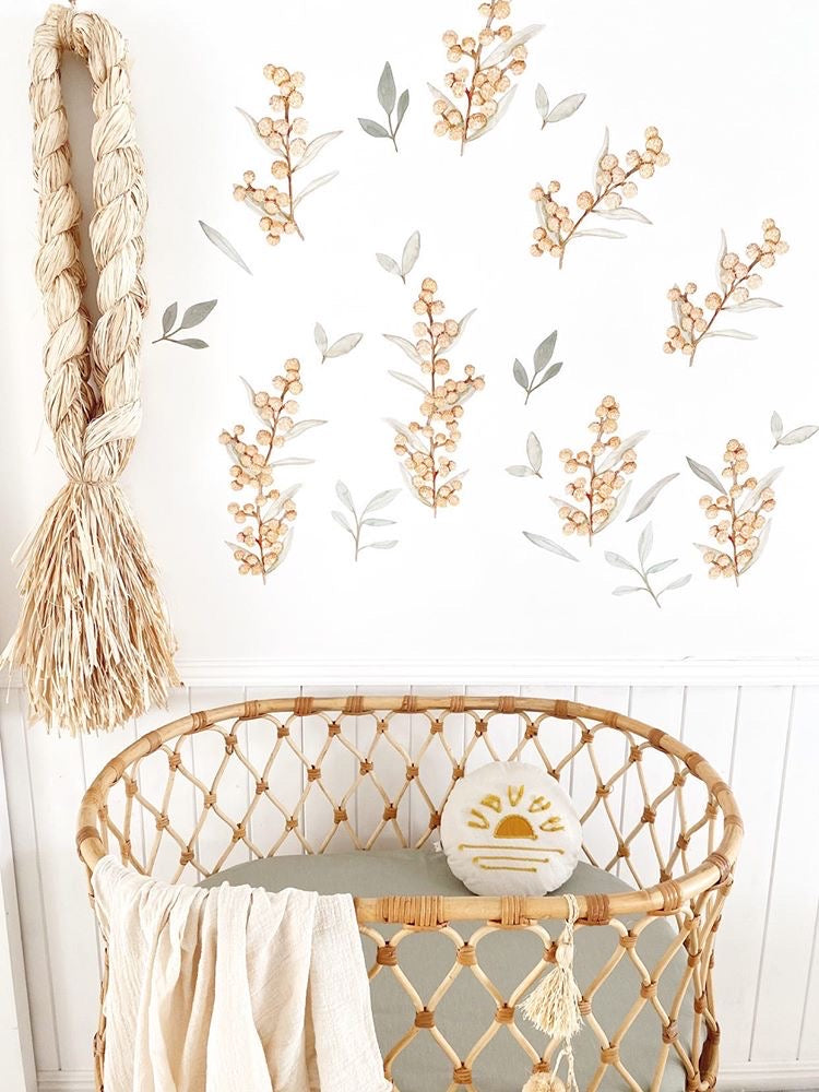 Wattle Wall Stickers