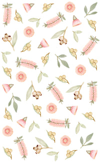 Australian flora wall stickers perfect for kids bedrooms or nurseries