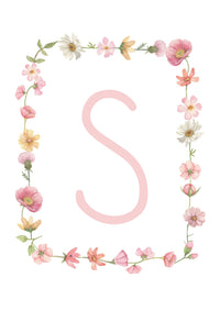 Custom Falling Flowers - Rectangle