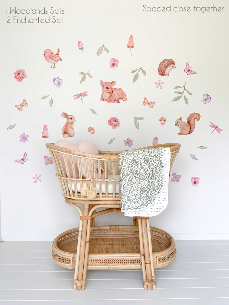 Enchanted Woodlands Wall Stickers