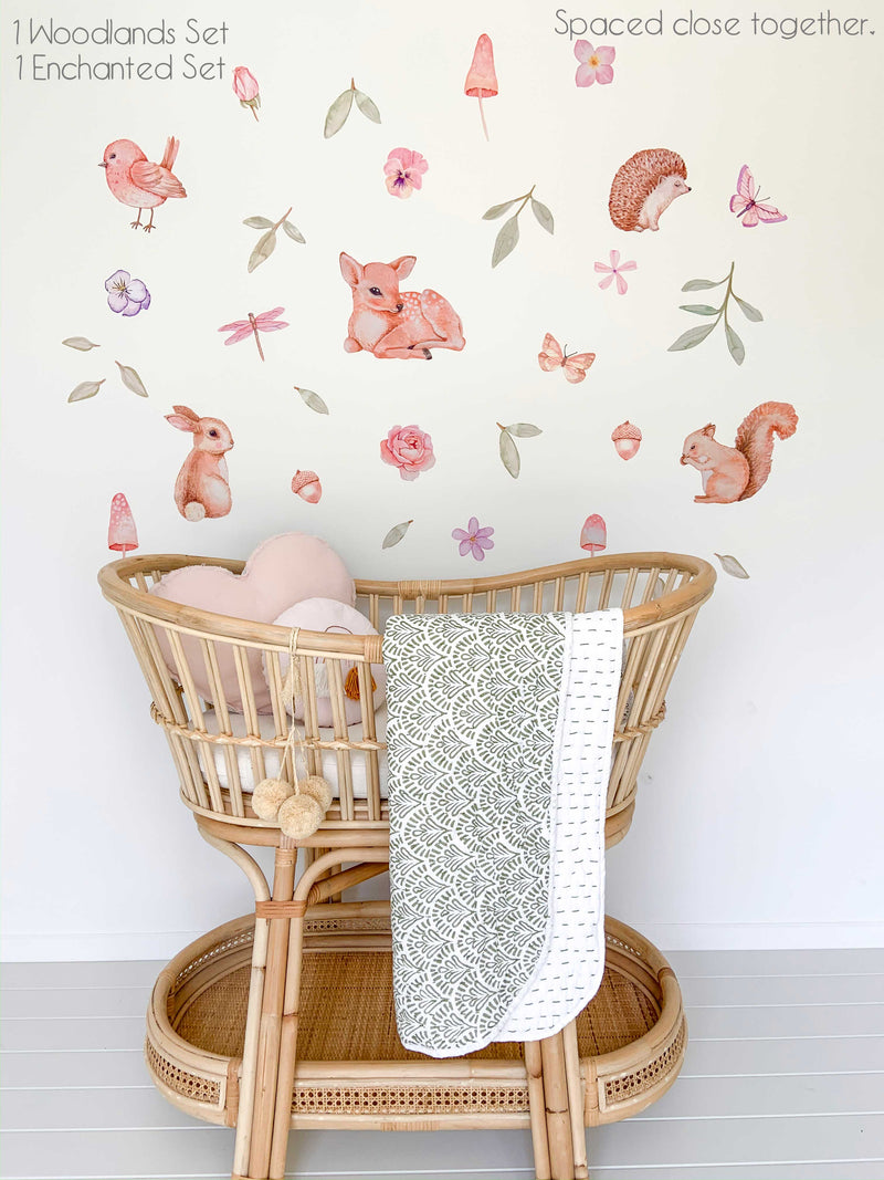 Enchanted Woodlands Wall Stickers