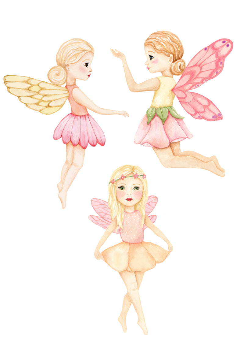 Removable Fairy Wall Stickers for girls rooms