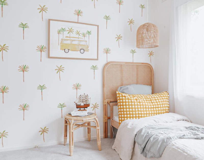 Palm tree wall stickers for childrens bedrooms and nurseries
