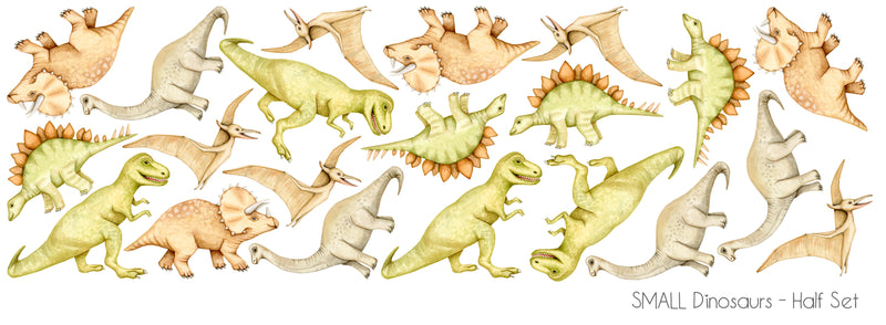 Mixed Dinosaur Wall Sticker Sets